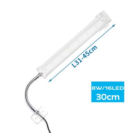 Nobleza - LED Akvaariumi valgustus LED/8W/230V IPX7 30 cm