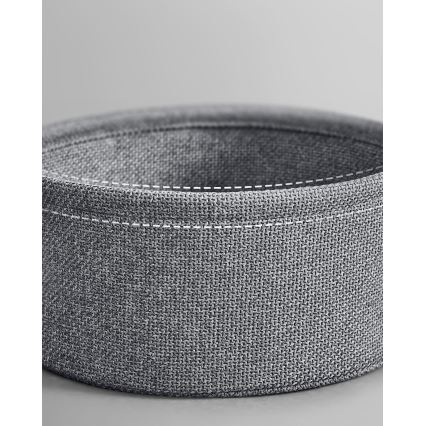 NOIRA 45 cm abilaud, sisseehitatud pistikupesade ja USB-portidega, hall/must