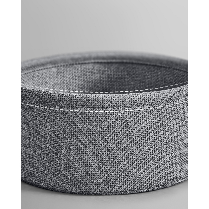 NOIRA 45 cm abilaud, sisseehitatud pistikupesade ja USB-portidega, hall/must