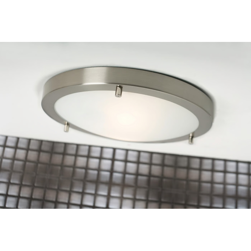 Nordlux - Vannitoa laevalgusti ANCONA 2xE27/40W/230V IP43 läbimõõt 31,5 cm mattkroom