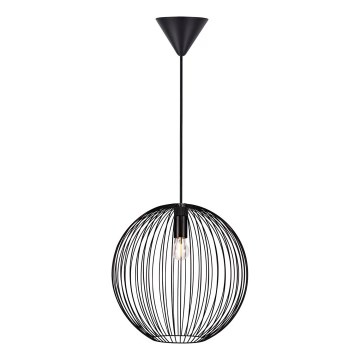 Nordlux - BERONI rippvalgusti kaabliga 1xE27/60W/230V must