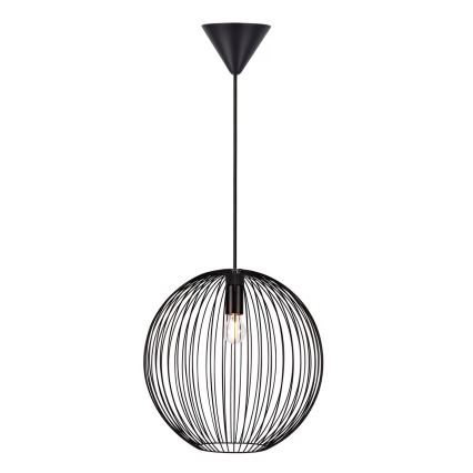 Nordlux - BERONI rippvalgusti kaabliga 1xE27/60W/230V must