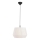 Nordlux - DICTE rippvalgusti kaabliga 1xE27/60W/230V, Ø 40 cm, valge