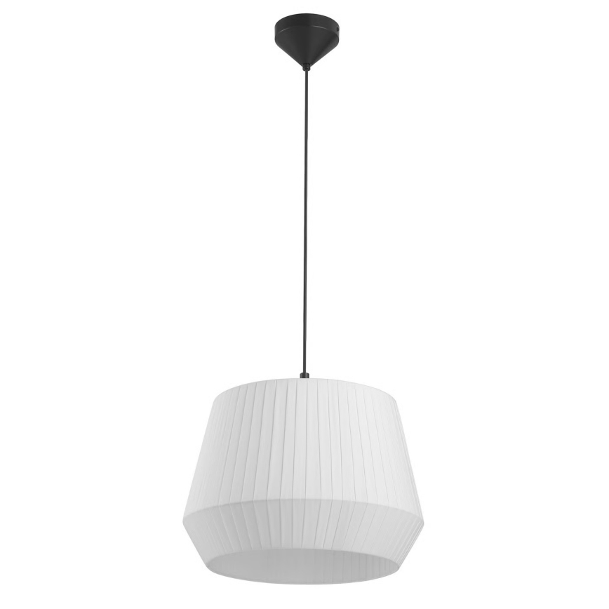 Nordlux - DICTE rippvalgusti kaabliga 1xE27/60W/230V, Ø 40 cm, valge