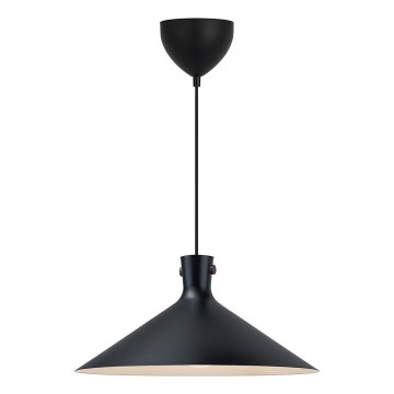 Nordlux - DORINA rippvalgusti kaabliga 1xE27/60W/230V must