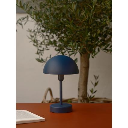 Nordlux - LED Hämardatav laetav puutekontrolliga välitingimustesse mõeldud laualamp ELLEN LED/2,8W/3,7V IP44 sinine