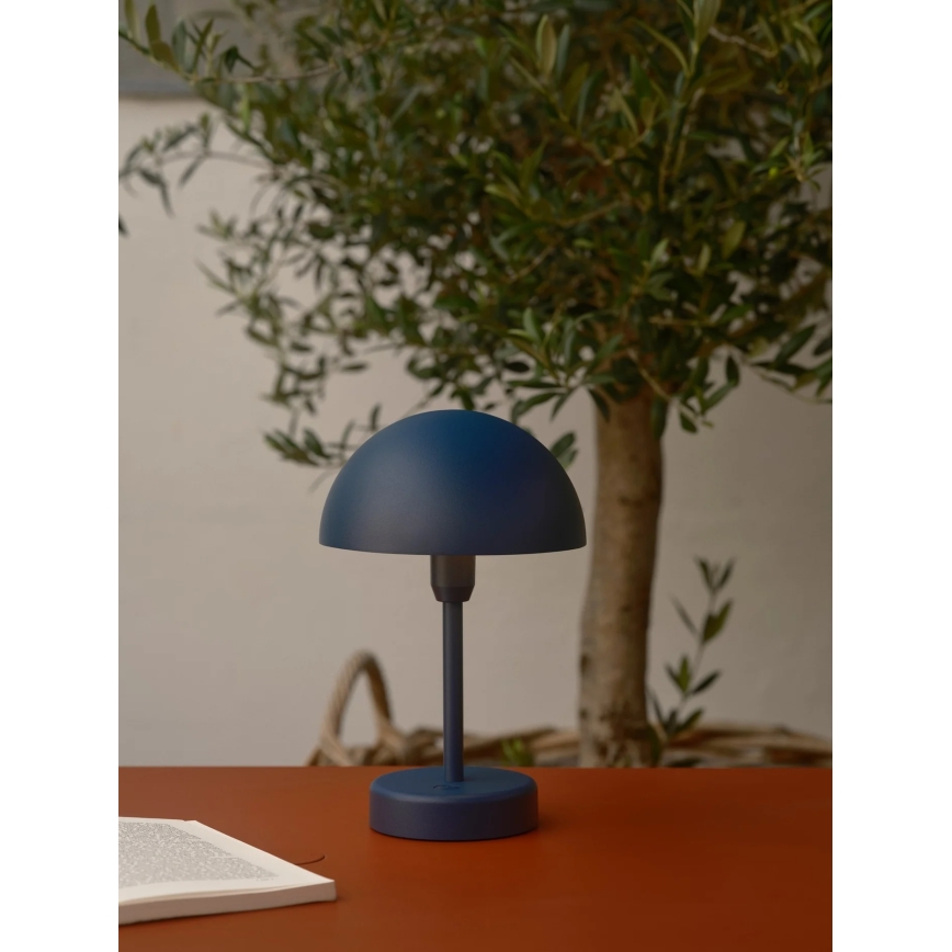 Nordlux - LED Hämardatav laetav puutekontrolliga välitingimustesse mõeldud laualamp ELLEN LED/2,8W/3,7V IP44 sinine