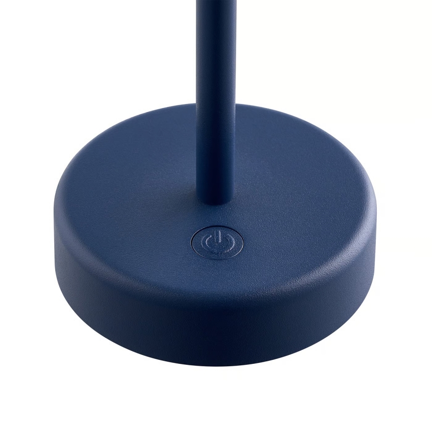 Nordlux - LED Hämardatav laetav puutekontrolliga välitingimustesse mõeldud laualamp ELLEN LED/2,8W/3,7V IP44 sinine