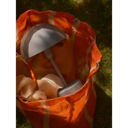 Nordlux - LED-hämardatav laetav välitingimustele sobiv lauavalgusti ELLEN LED/2,8W/3,7V IP44 2200 mAh hall