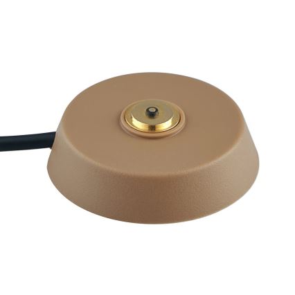 Nordlux - LED hämardatav, taaslaetav, välitingimustes kasutatav laualamp ELLEN LED/2,8W/3,7V IP44 2200 mAh pruun