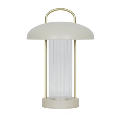 Nordlux - hämardatav laetav puutetundlik laualamp MIRANO LED/3W/3,7V beež