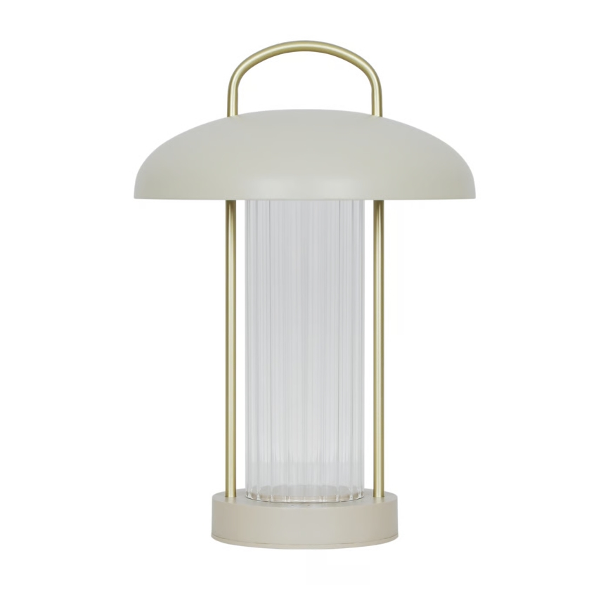 Nordlux - hämardatav laetav puutetundlik laualamp MIRANO LED/3W/3,7V beež