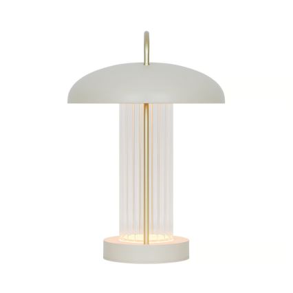 Nordlux - hämardatav laetav puutetundlik laualamp MIRANO LED/3W/3,7V beež