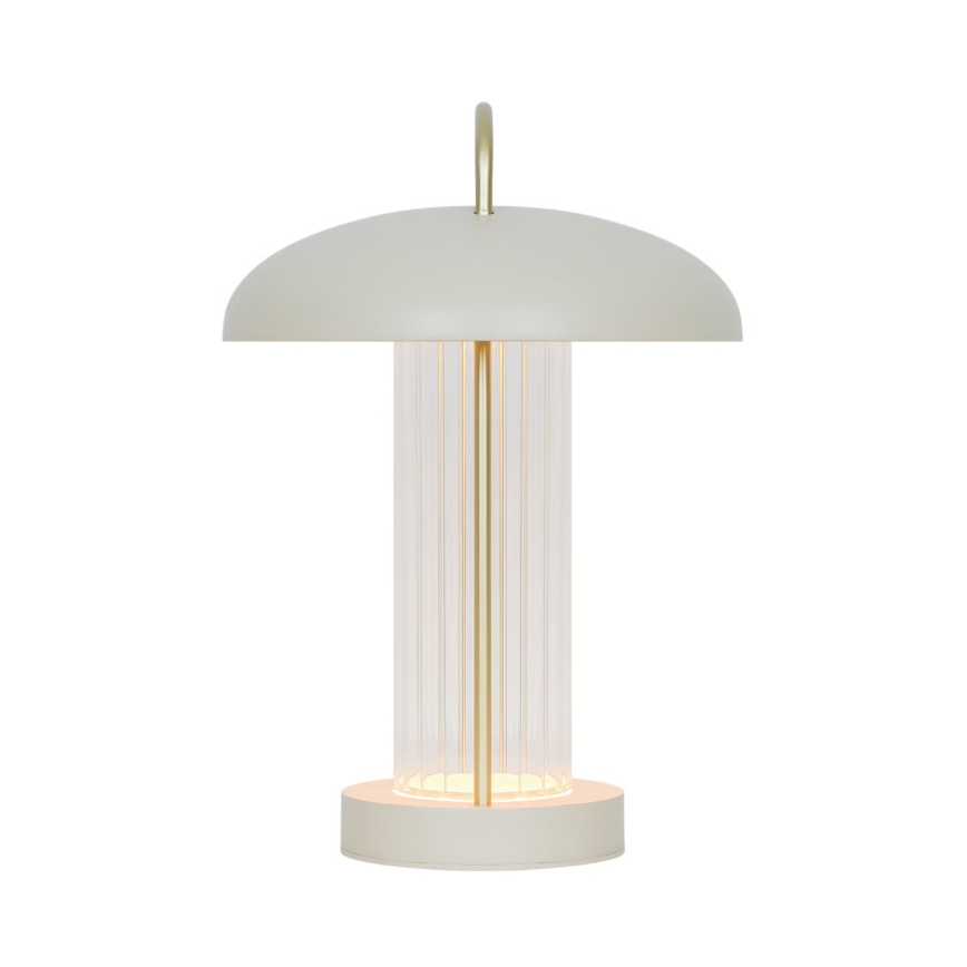 Nordlux - hämardatav laetav puutetundlik laualamp MIRANO LED/3W/3,7V beež