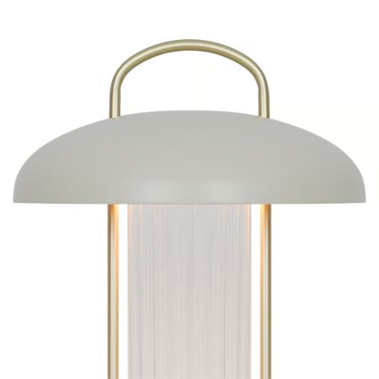 Nordlux - hämardatav laetav puutetundlik laualamp MIRANO LED/3W/3,7V beež