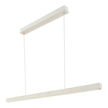 Nordlux - hämardatav LED-ripplamp kaablil ILGAS LED/47W/230V 3000K valge/saar 115 cm