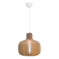 Nordlux - HAZO ripplamp kaabliga 1xE27/60W/230V beež