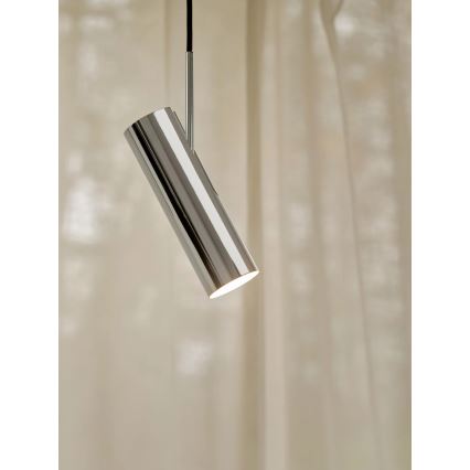 Nordlux - Kaabliga rippvalgusti MIB 1xGU10/20W/230V läikiv kroom