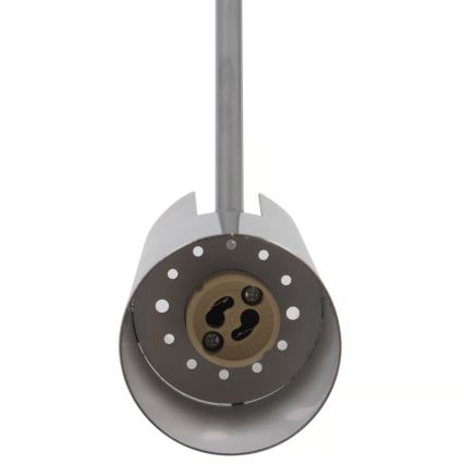 Nordlux - Kaabliga rippvalgusti MIB 1xGU10/20W/230V läikiv kroom