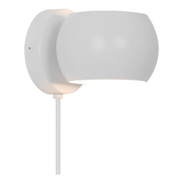 Nordlux - Kohandatav kohtvalgusti seinale BELIR 1xG9/5W/230V valge