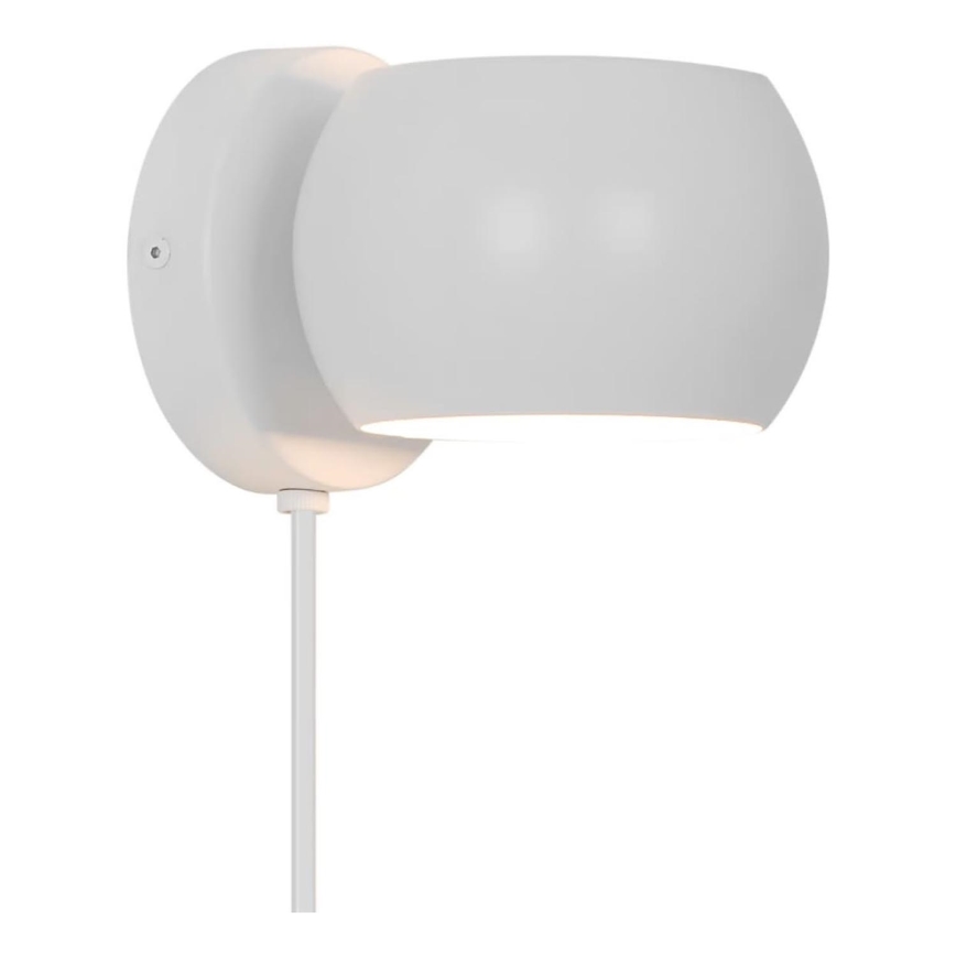 Nordlux - Kohandatav kohtvalgusti seinale BELIR 1xG9/5W/230V valge