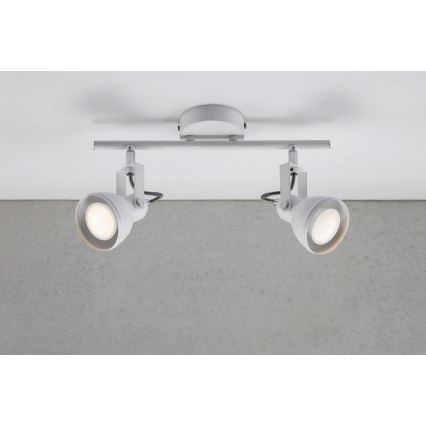 Nordlux - Kohtvalgusti ASLAK 2xGU10/35W/230V valge