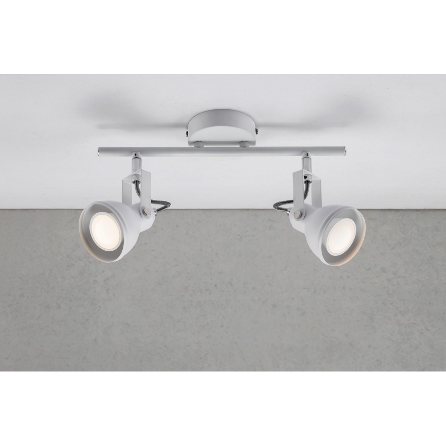 Nordlux - Kohtvalgusti ASLAK 2xGU10/35W/230V valge