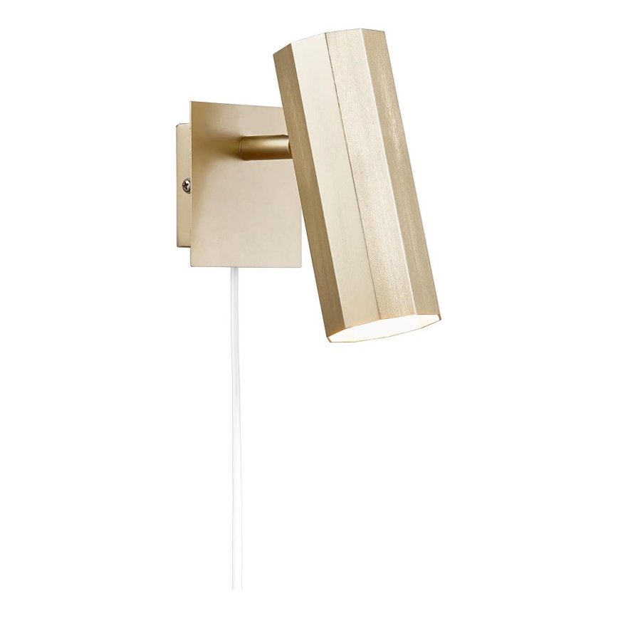 Nordlux - Kohtvalgusti seinale ALANIS 1xGU10/15W/230V kuldne