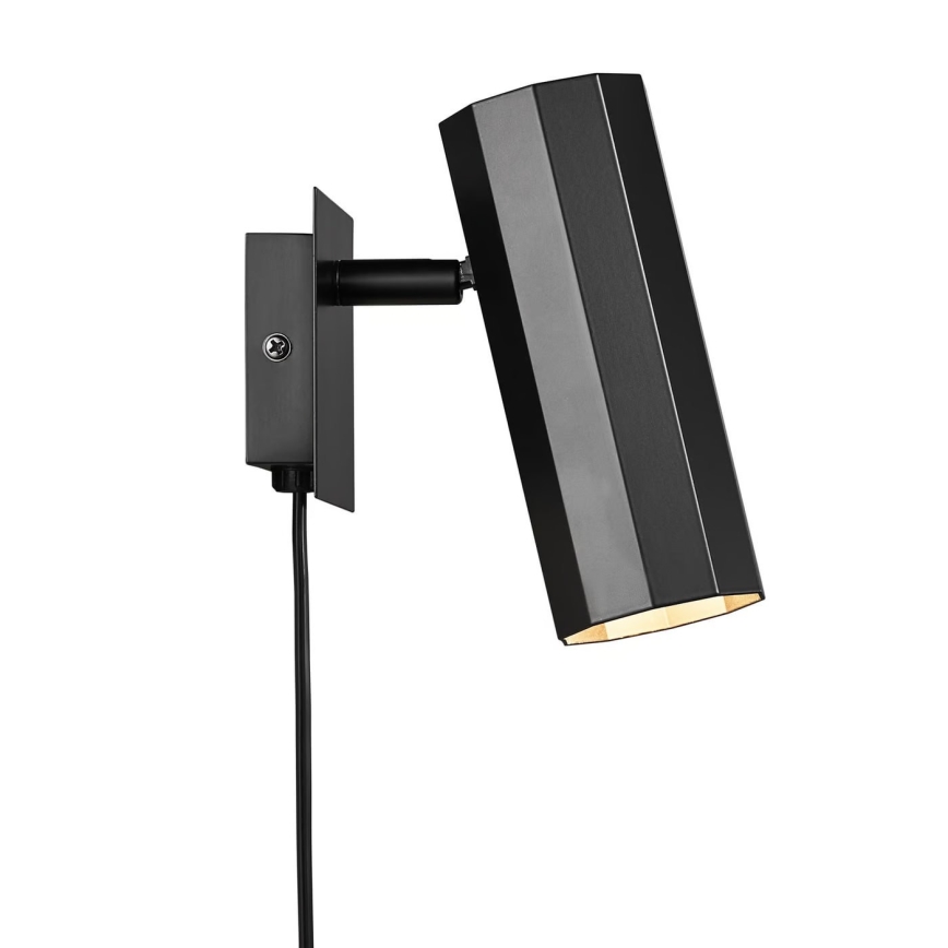 Nordlux - Kohtvalgusti seinale ALANIS 1xGU10/15W/230V must