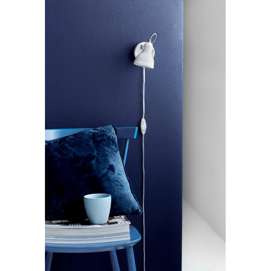 Nordlux - Kohtvalgusti seinale ASLAK 1xGU10/35W/230V valge