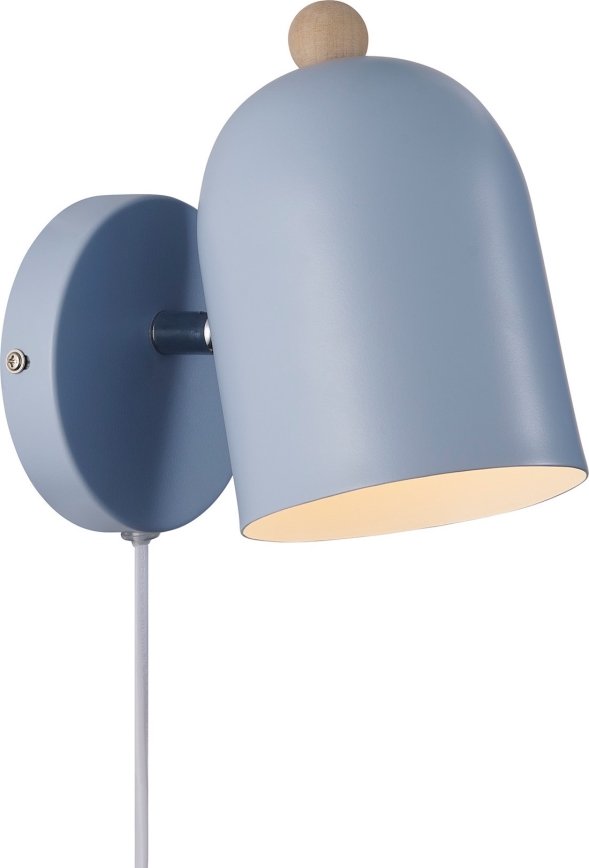 Nordlux - Kohtvalgusti seinale GASTON 1xE27/15W/230V sinine