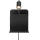 Nordlux - Kohtvalgusti seinale koos riiuliga ja USB ROOMI 1xGU10/8W/230V must