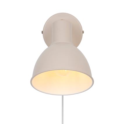 Nordlux - Kohtvalgusti seinale POP 1xE27/18W/230V beež