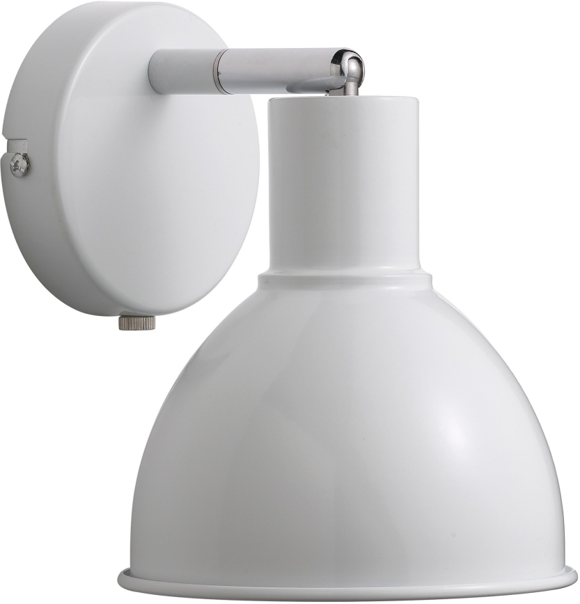 Nordlux - Kohtvalgusti seinale POP 1xE27/18W/230V valge