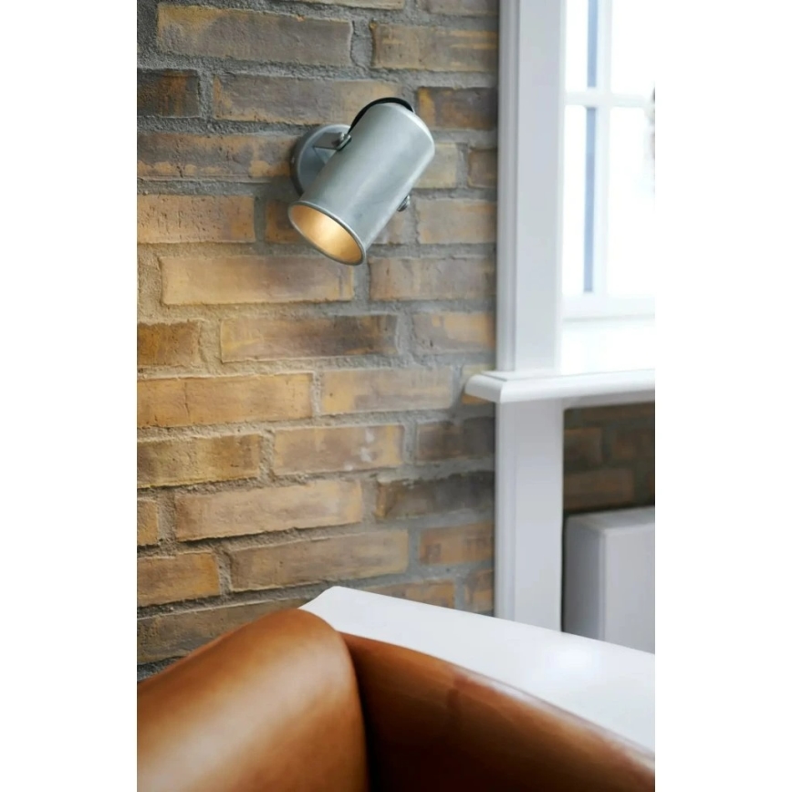Nordlux - Kohtvalgusti seinale PORTER 1xE27/60W/230V matt kroom