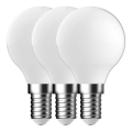 Nordlux - KOMPLEKT 3x LED-pirn G45 E14/4W/230V 2700K