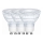 Nordlux - KOMPLEKT 3x LED Pirn GU10/4,7W/230V 4000K