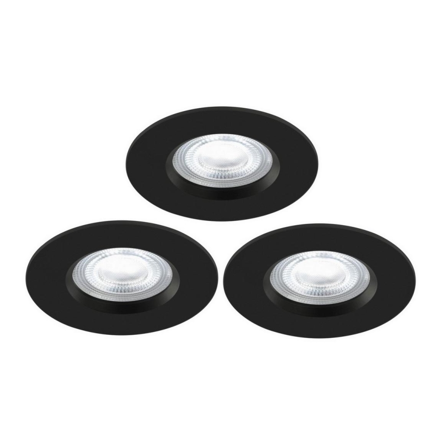Nordlux - KOMPLEKT 3x LED RGB Hämardatav süvistatav valgusti vannituppa DON SMART LED/4,7W/230V 2200-6500K IP65
