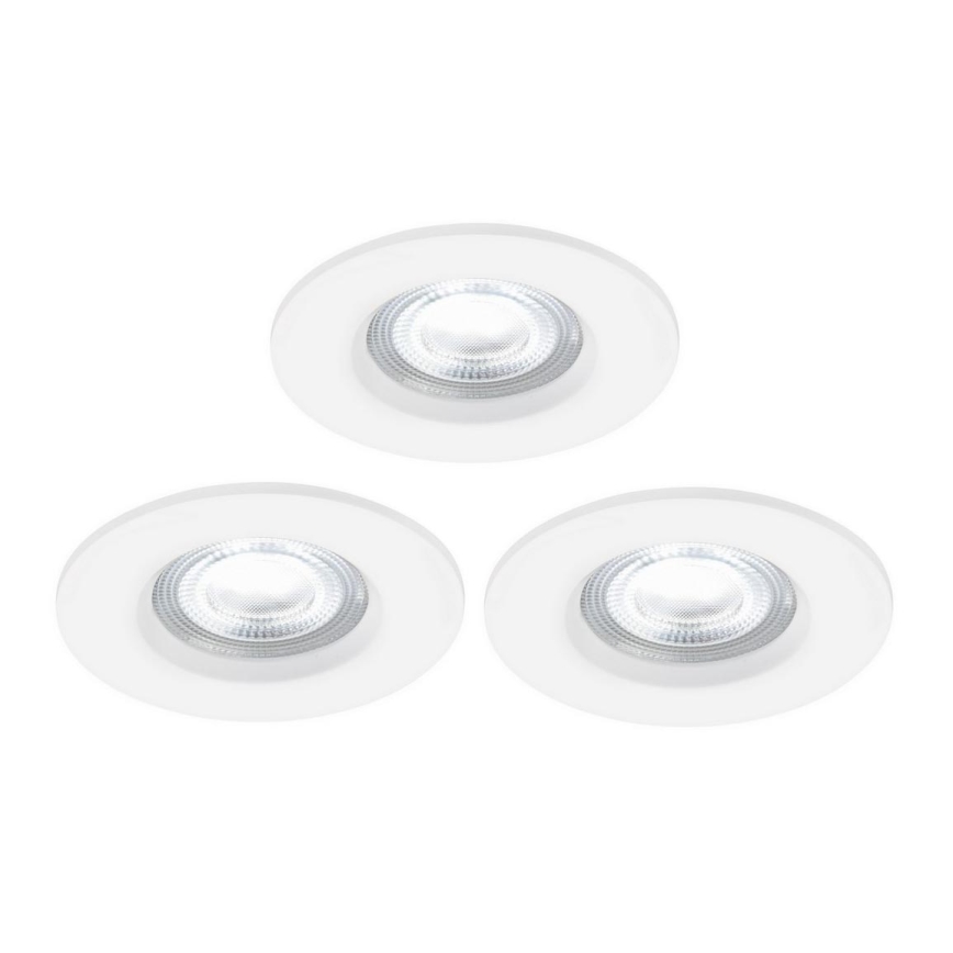 Nordlux - KOMPLEKT 3x LED RGB Hämardatav süvistatav valgusti vannituppa DON SMART LED/4,7W/230V 2200-6500K IP65