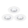 Nordlux - KOMPLEKT 3x LED RGB Hämardatav süvistatav valgusti vannituppa DON SMART LED/4,7W/230V 2200-6500K IP65