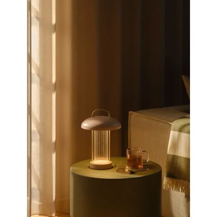 Nordlux - MIRANO laetav puutetundlik LED-lauavalgusti, hämardatav, 3W/3,7V, roosa