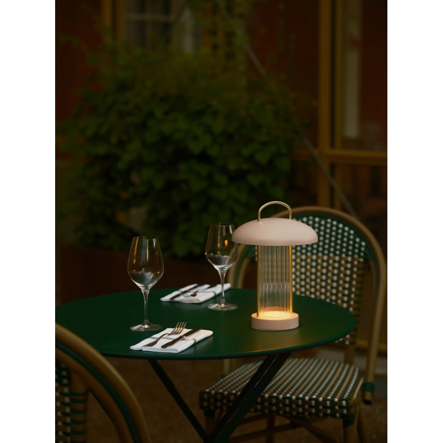 Nordlux - MIRANO laetav puutetundlik LED-lauavalgusti, hämardatav, 3W/3,7V, roosa