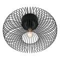 Nordlux - Laevalgusti BERONI 1xE27/60W/230V läbimõõt 40,3 cm must