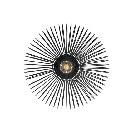 Nordlux - Laevalgusti BERONI 1xE27/60W/230V läbimõõt 40,3 cm must
