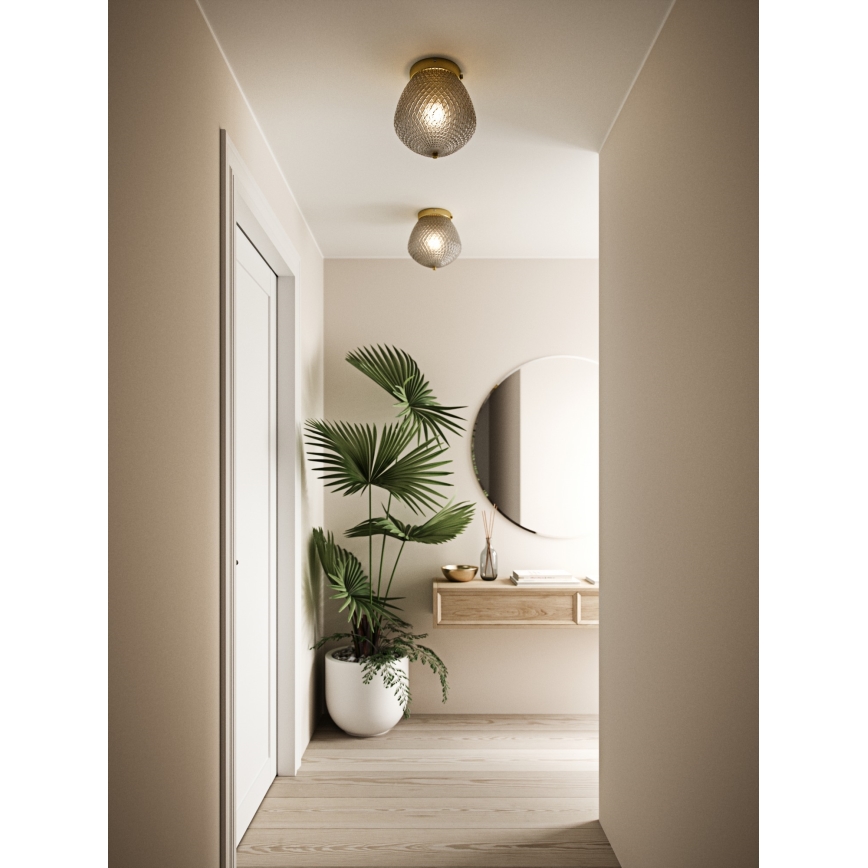 Nordlux - Laevalgusti ORBIFORM 1xE27/40W/230V kuldne