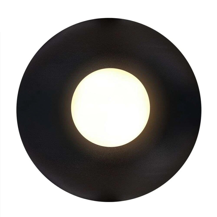 Nordlux - Laevalgusti vannituppa SIONA 1xE27/60W/230V IP44 must