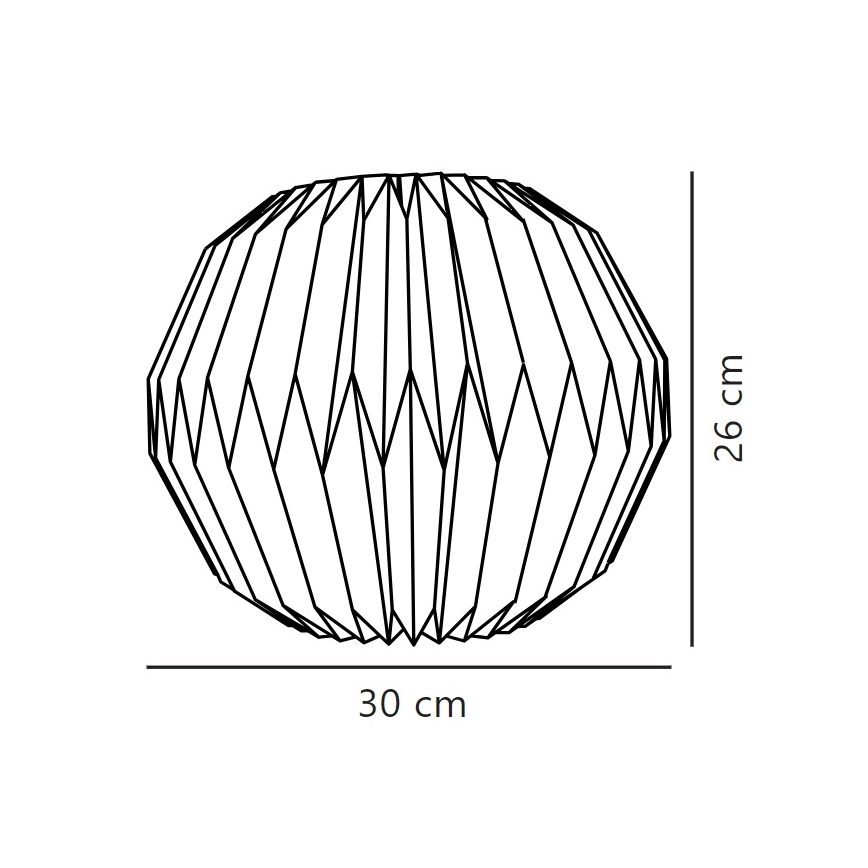 Nordlux - Lambivari lühtrile BELLOY E27 d. 30 cm