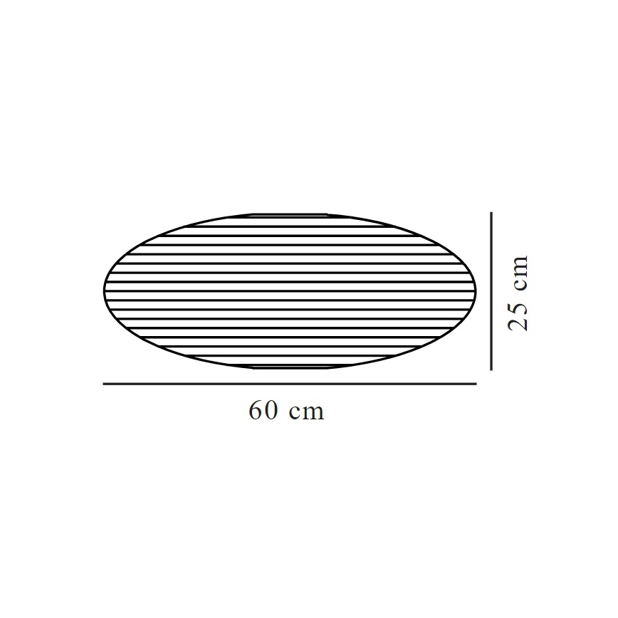 Nordlux - Lambivari lühtrile VILLO E27 d. 60 cm hall
