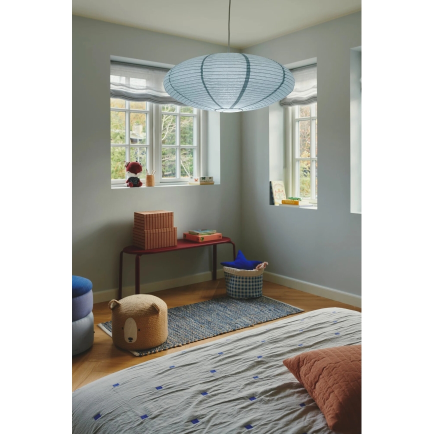 Nordlux - Lambivari lühtrile VILLO E27 d. 60 cm sinine