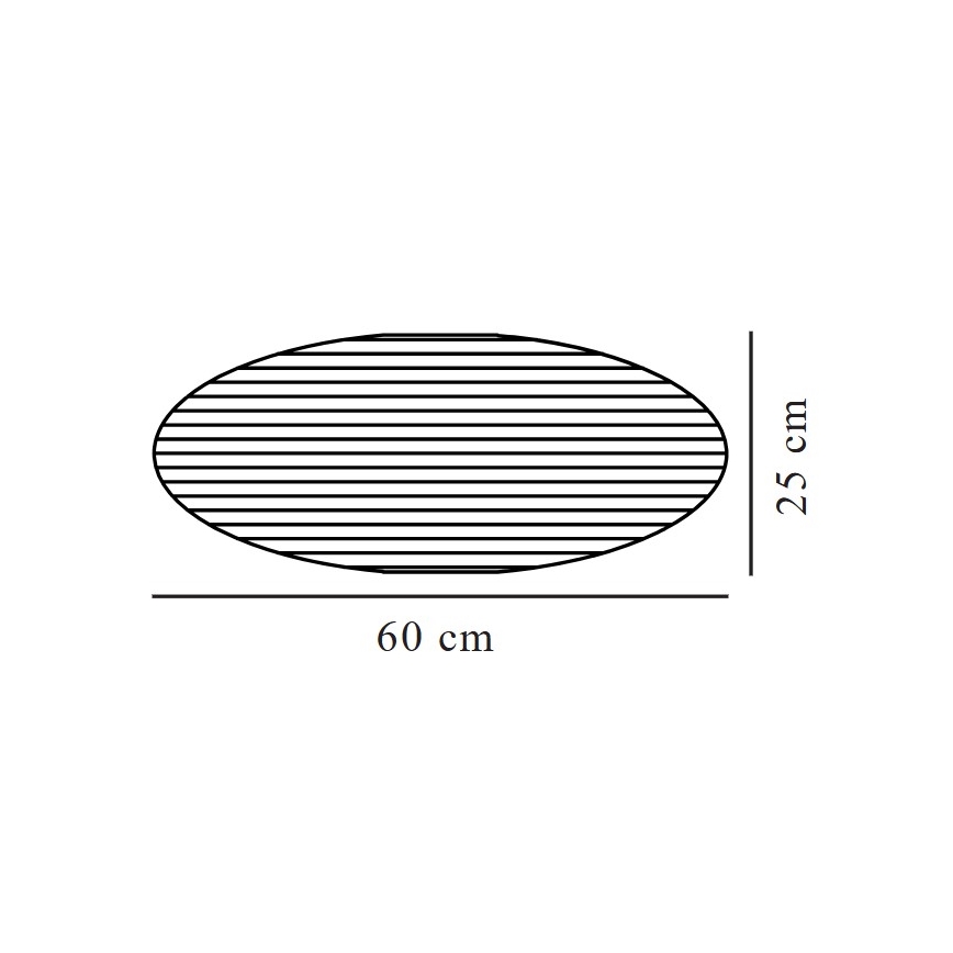 Nordlux - Lambivari lühtrile VILLO E27 d. 60 cm sinine